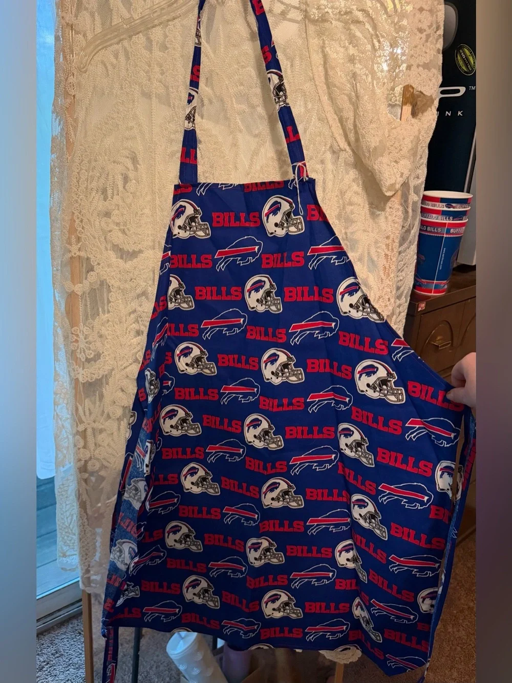 Buffalo Bills handmade kitchen Apron